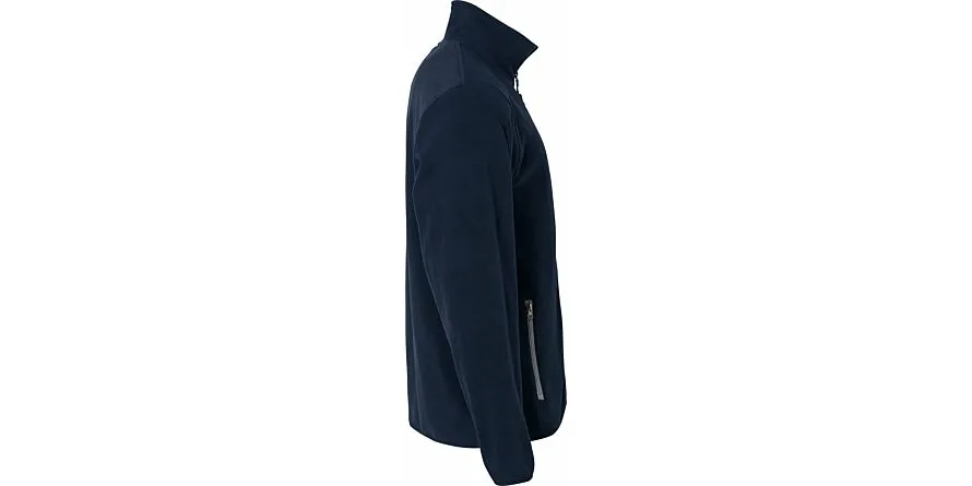 154 Fleecejack, unisex, marineblauw, M