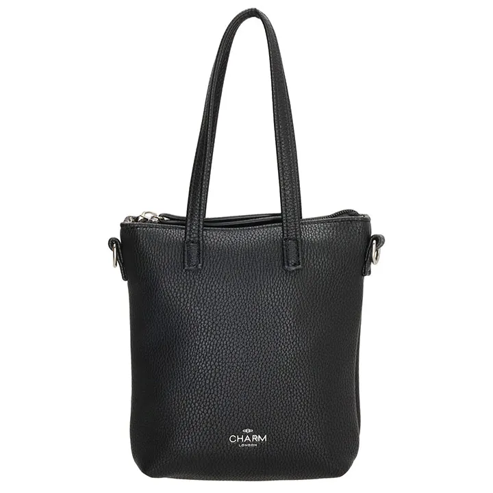 Charm London Handtasje/Schoudertasje Mini Stratford Zwart