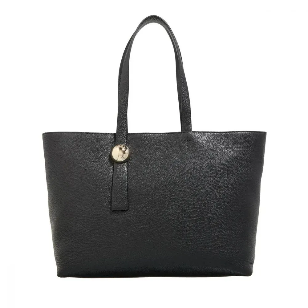 Furla Black Leather Handbag
