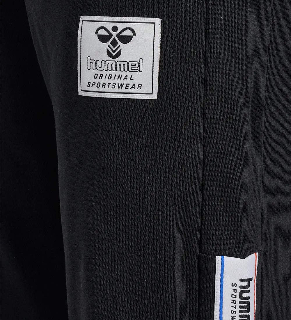 HUMMEL JOGGINGBROEK  HMLRONNY  ZWART