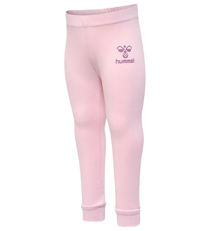HUMMEL LEGGINGS  HMLMINO  WINSOME ORCHID