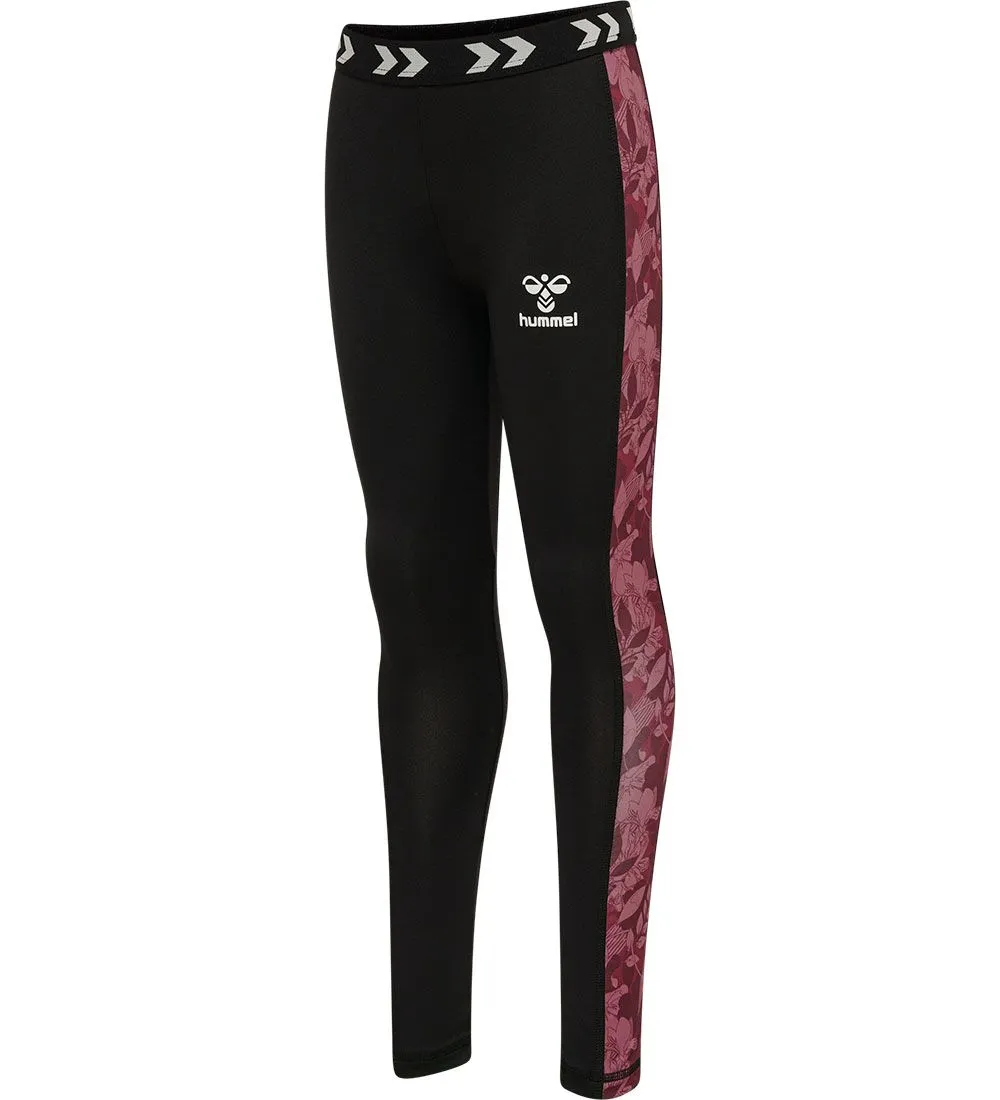 HUMMEL LEGGINGS  HMLNANNA  DECO ROSE