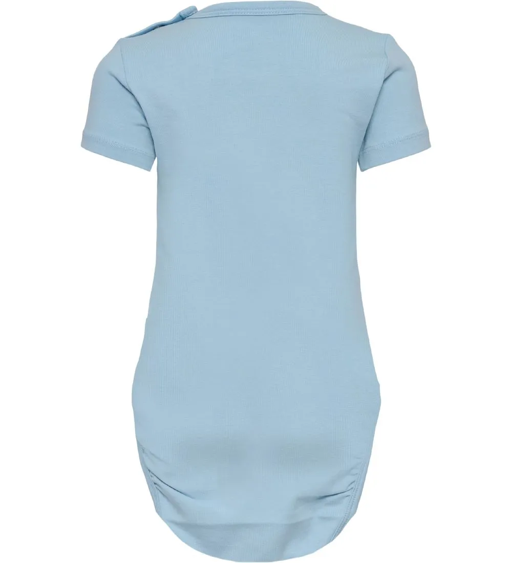 HUMMEL ROMPER S/S  HMLDREAM  CERULEAN