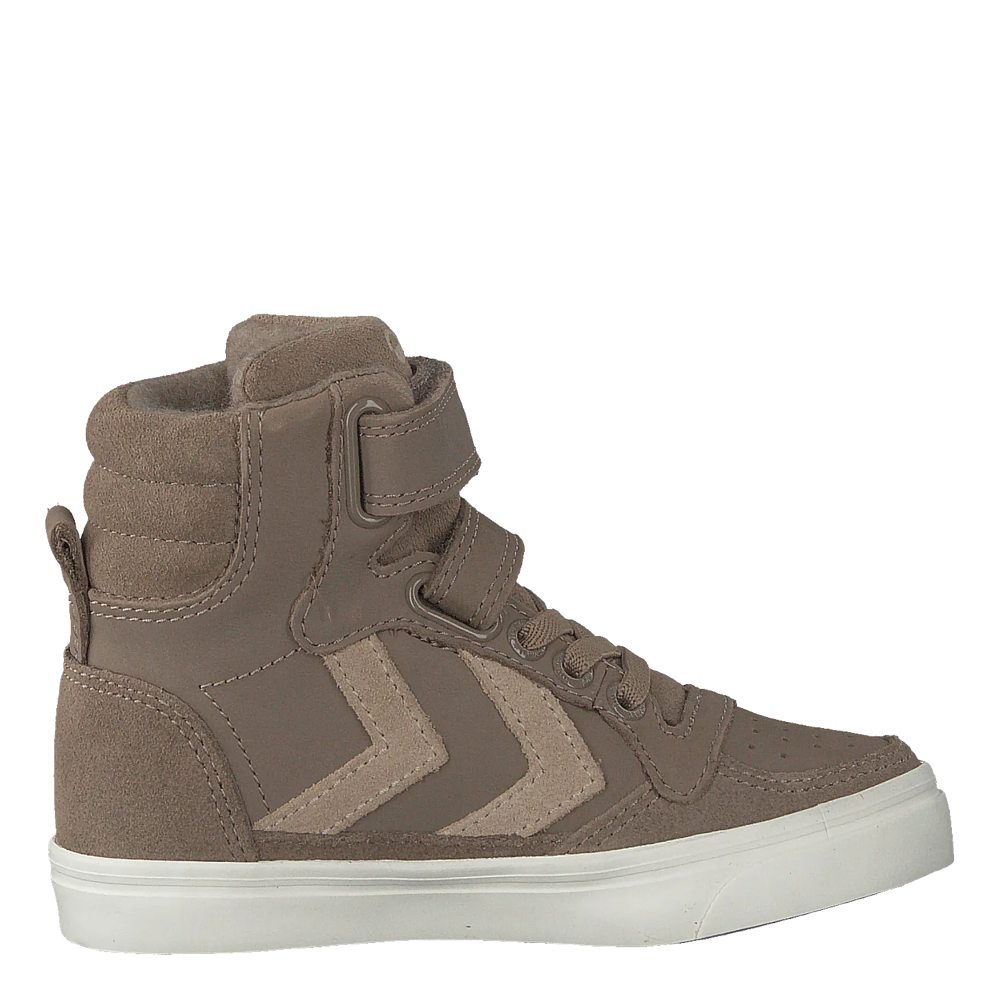 Hummel schoenen Stadil Oiled High Jr Taupe Grey