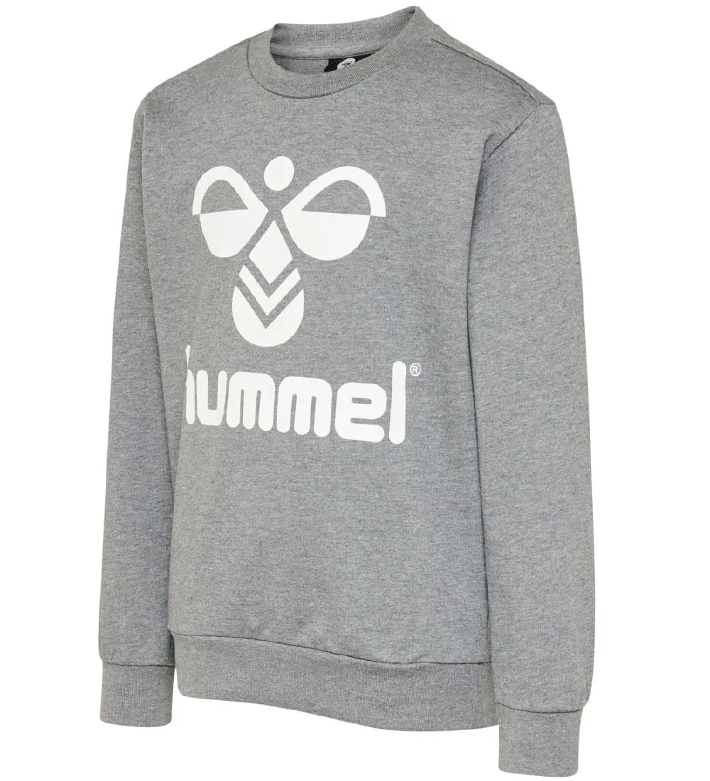 HUMMEL SWEATSHIRT  DOS  GRIJS GEVLEKT