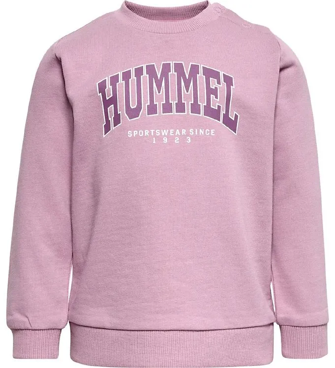 HUMMEL SWEATSHIRT  HMLSNEL LIMOEN  PALE MAUVE