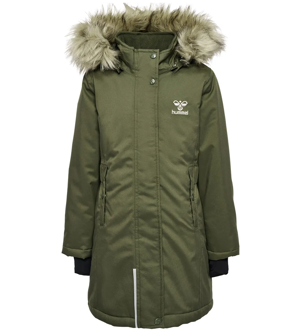 HUMMEL WINTERJAS  HMLALMA TEX  OLIVE NACHT