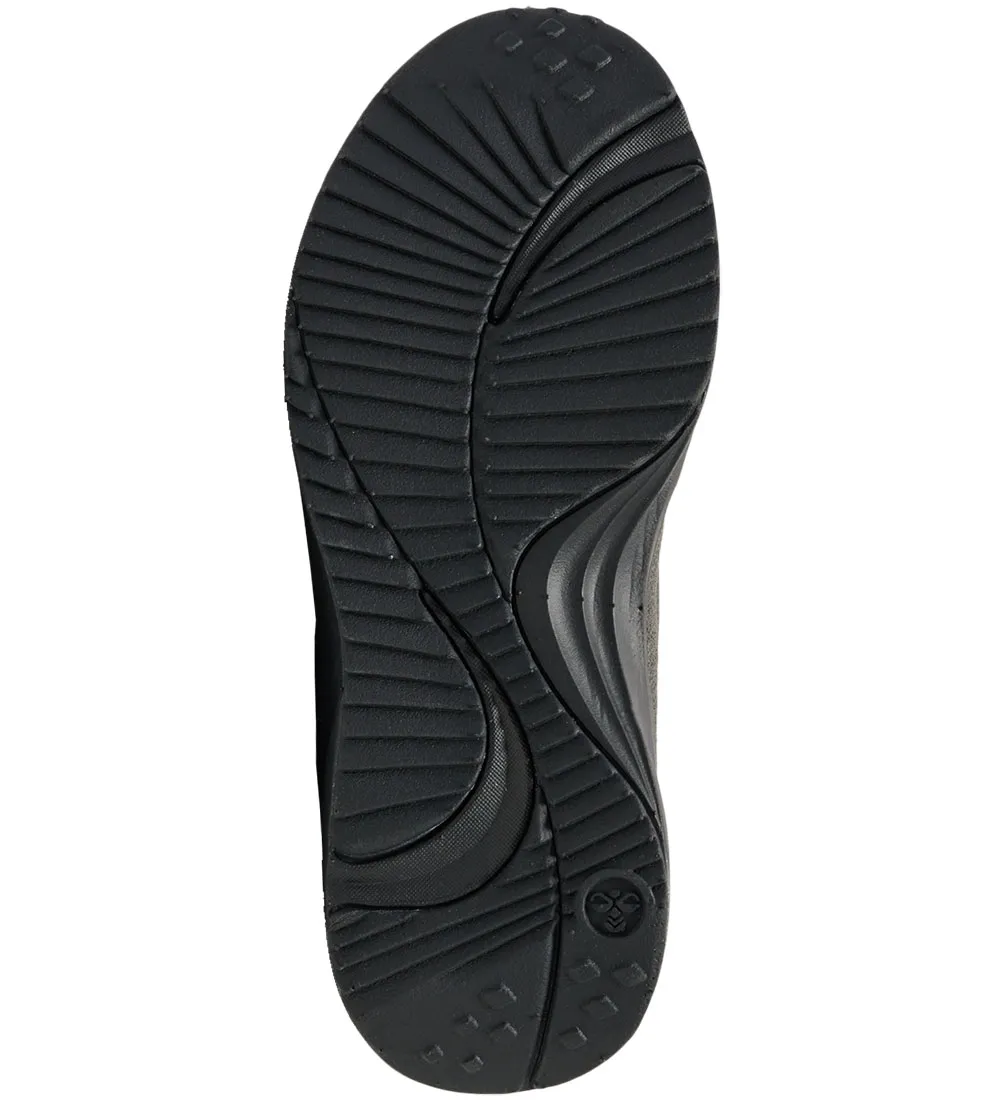 HUMMEL WINTERLAARZEN  BEREIK NUL MID TEX JR  GRIJS/ZWART/BLAUW