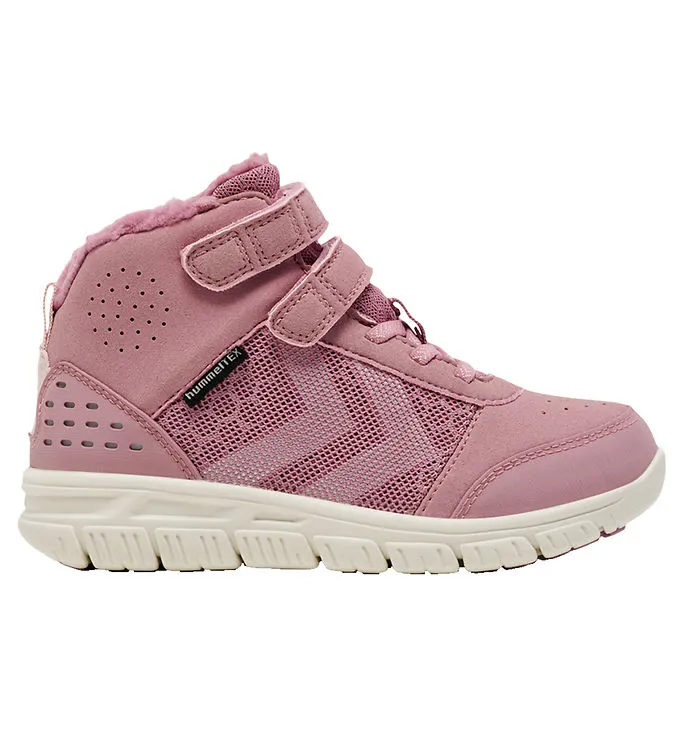 HUMMEL WINTERLAARZEN  CROSSLITE WINTER MID TEX JR  NOSTALGIE R