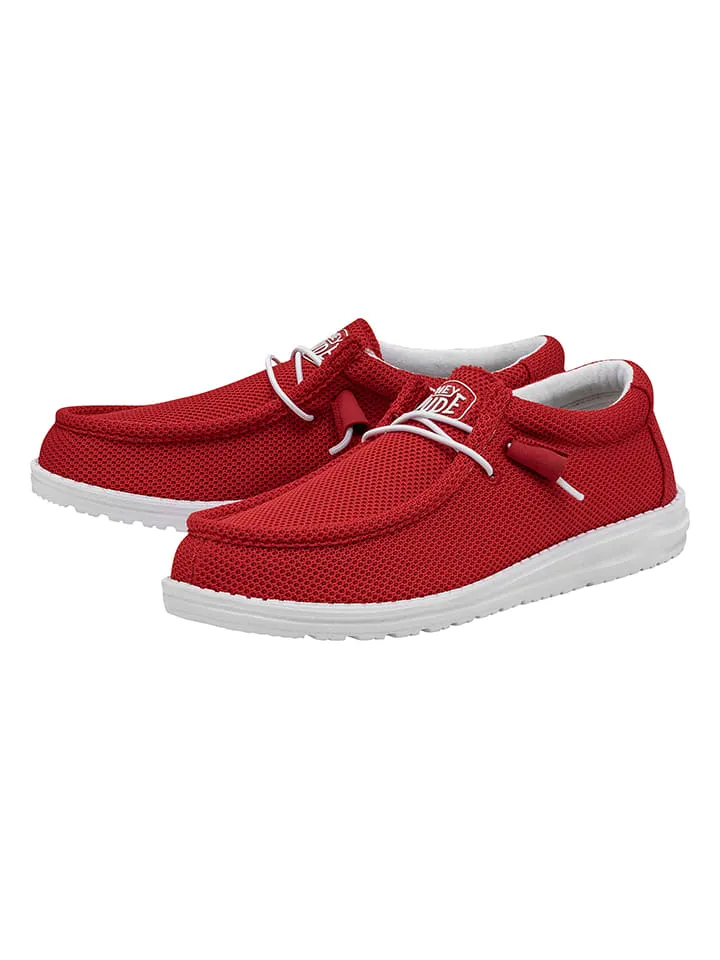 Instappers "Wally Sox" rood