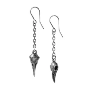 Oorbellen ALCHEMY GOTHIC - Rabenschadel Droppers