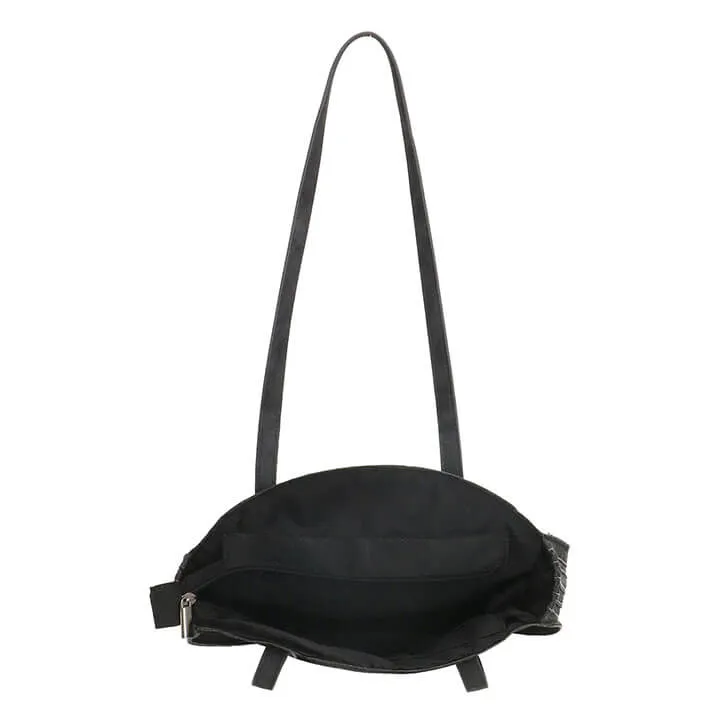 PE Florence Rieten Shopper Natural Life Zwart